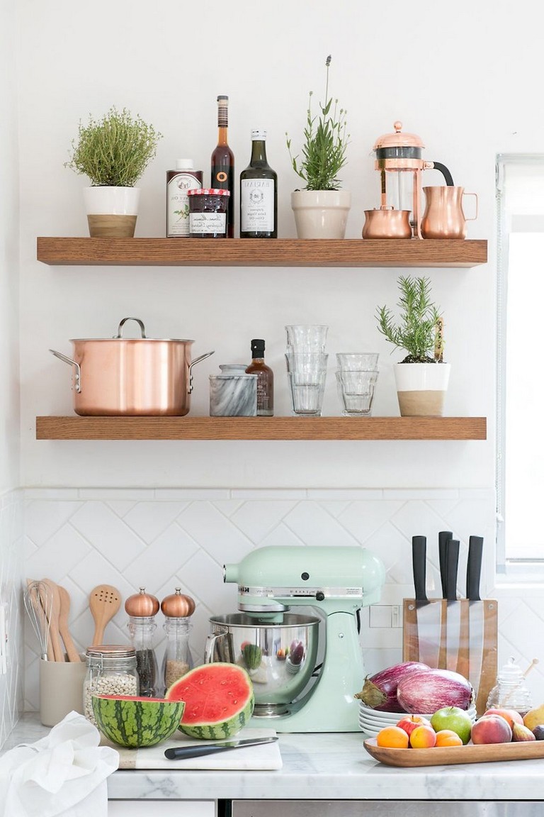 New Kitchen Bookshelf for Small Space