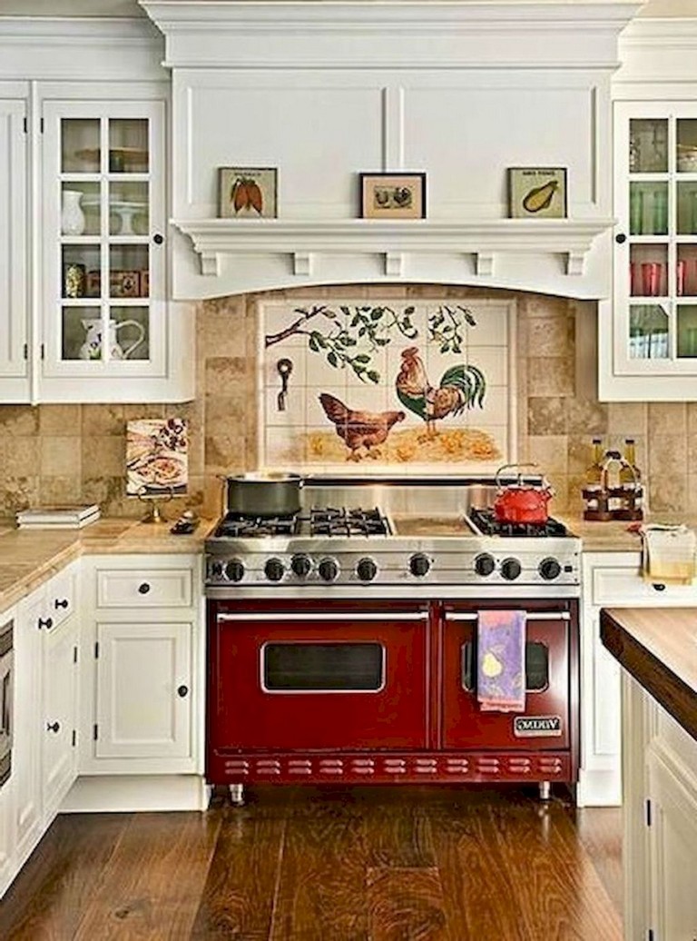 58+ Beautiful French Country Style Kitchen Decor Ideas