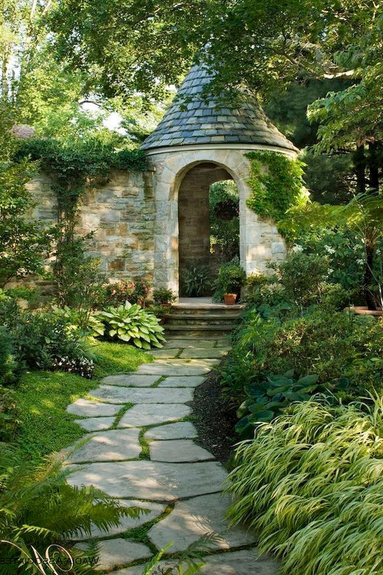 60+ Beautiful Backyard Garden Path & Walkway Ideas On A Budget - Page