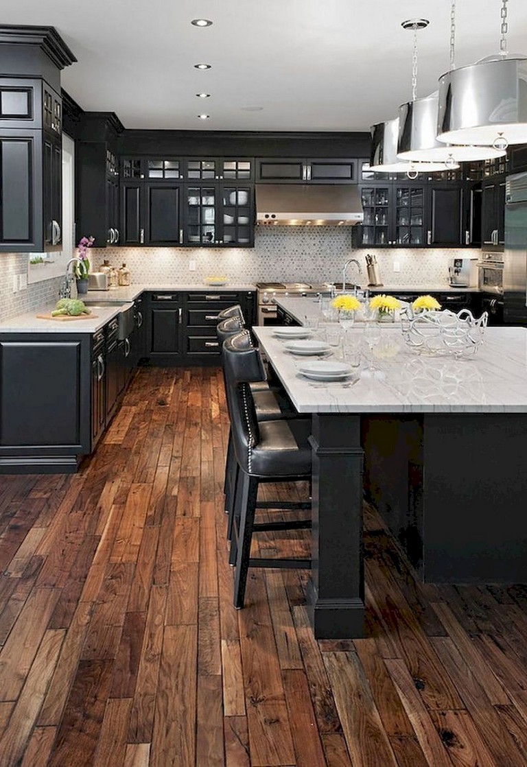 63 Marvelous Modern Farmhouse Kitchen Cabinet And Countertops Ideas