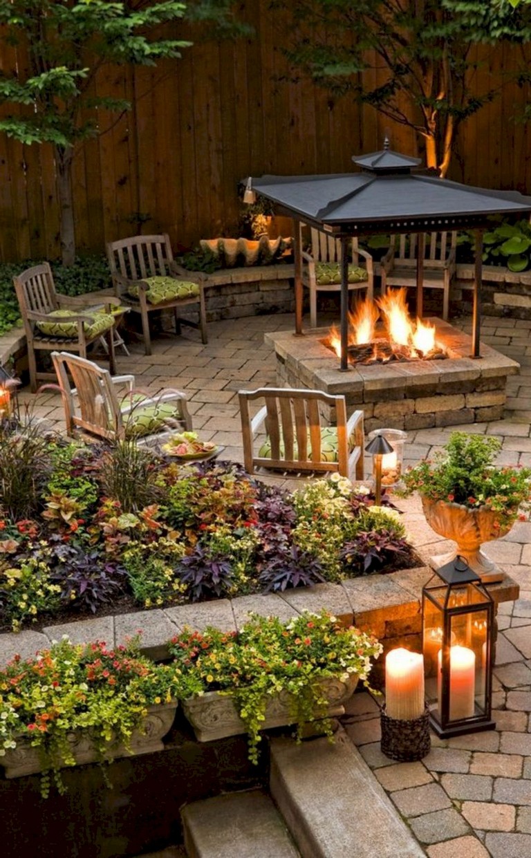 63+ Simple DIY Fire Pit Ideas for Backyard Landscaping ...