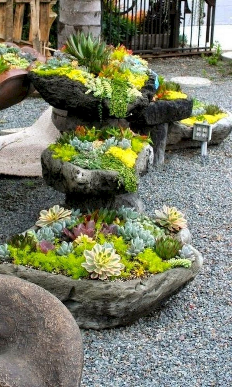 68+ Marvelous Rock Garden Ideas Backyard Front Yard - Page 57 of 70