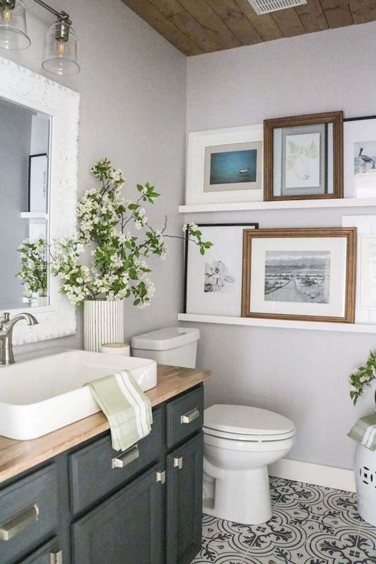 Simple Modern Farmhouse Bathroom Decor for Simple Design