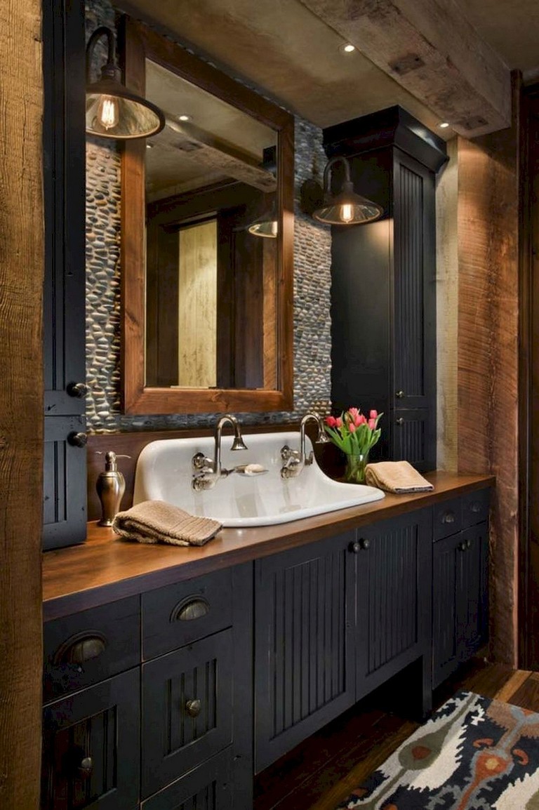 73+ Marvelous Modern Farmhouse Style Bathroom Remodel Decor Ideas