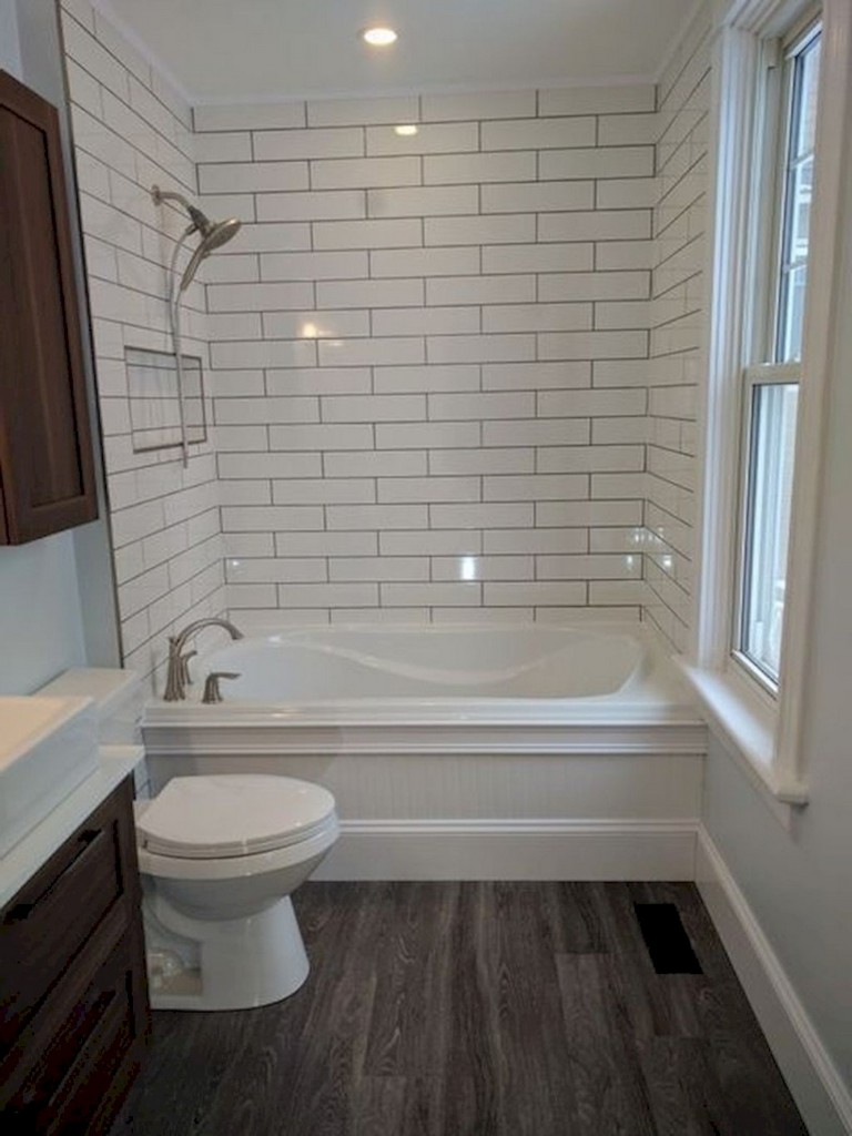 41+ Gorgeous Small Bathroom Remodel Bathtub Ideas