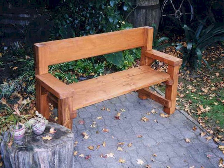 23+ Cool Backyard Garden With Wooden Bench Ideas - Page 5 of 25