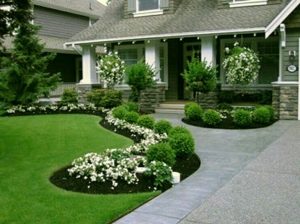 51+ Smart Ideas To Make Evergreen Landscape Garden On Your Front Yard ...