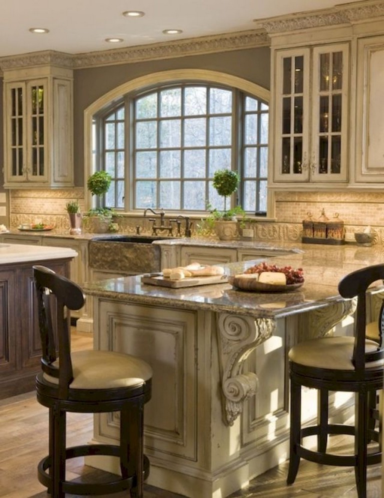 58+ Beautiful French Country Style Kitchen Decor Ideas