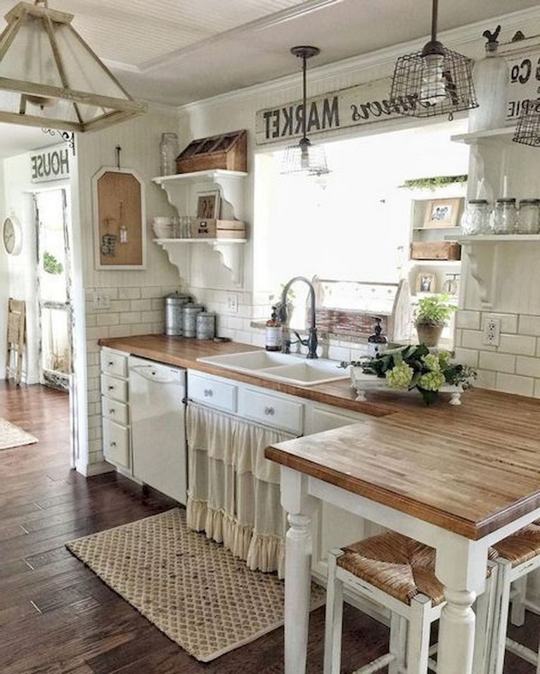 58 Beautiful French Country Style Kitchen  Decor Ideas 