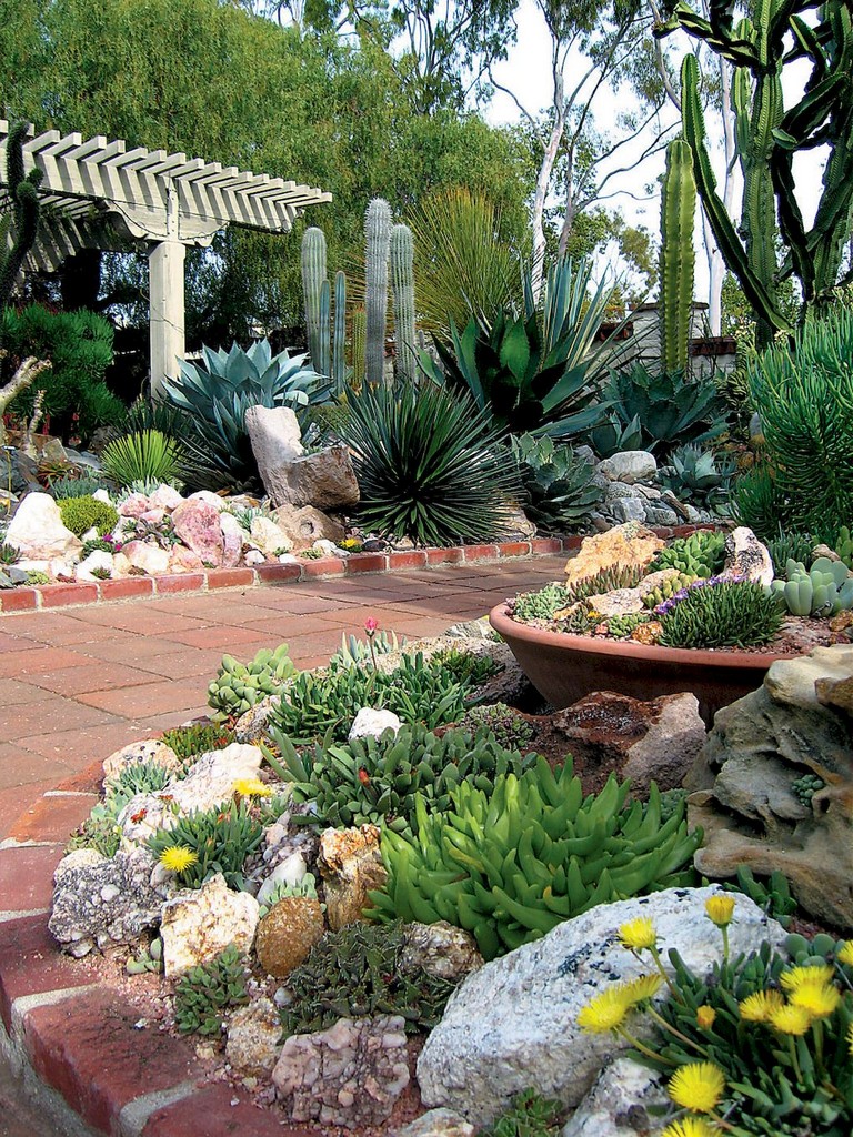 68+ Marvelous Rock Garden Ideas Backyard Front Yard