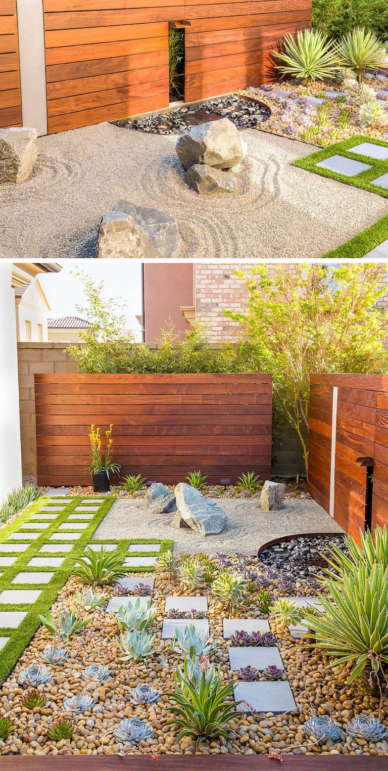 68+ Marvelous Rock Garden Ideas Backyard Front Yard - Page ...