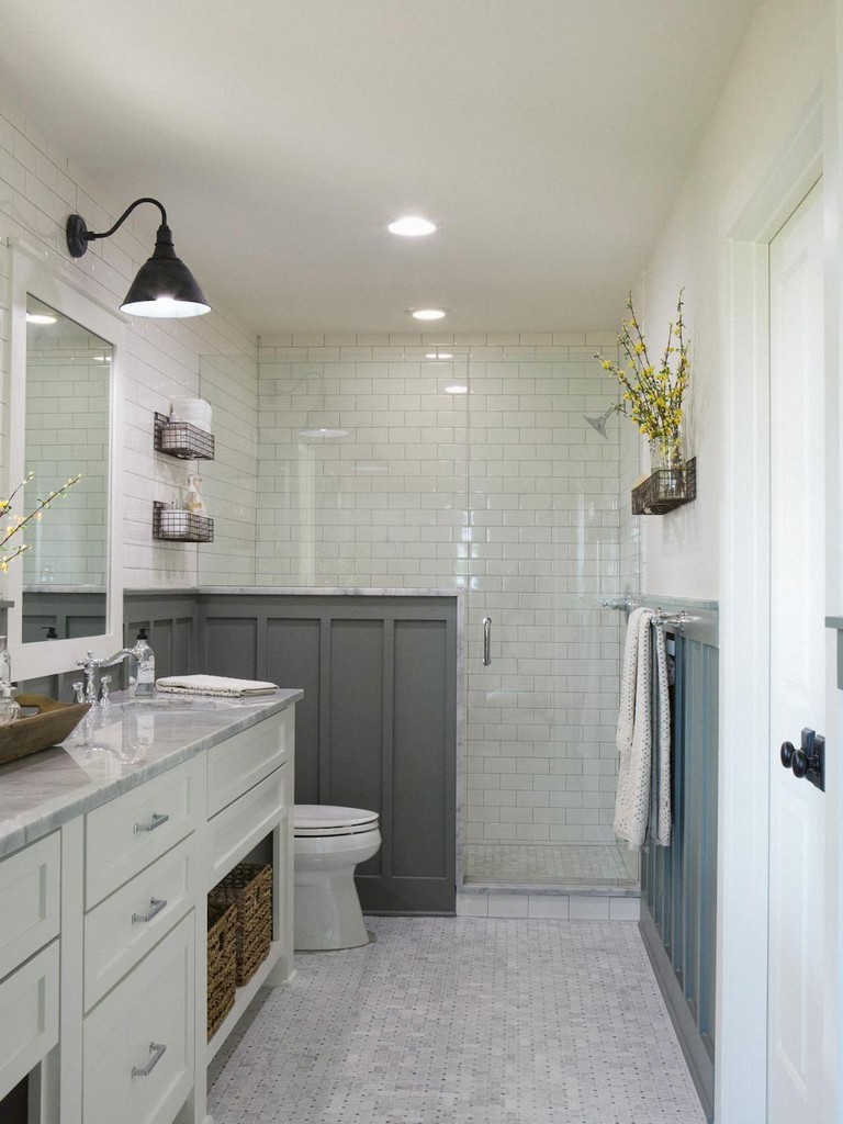73 Marvelous Modern Farmhouse Style Bathroom Remodel Decor Ideas Page 25 Of 75 9876