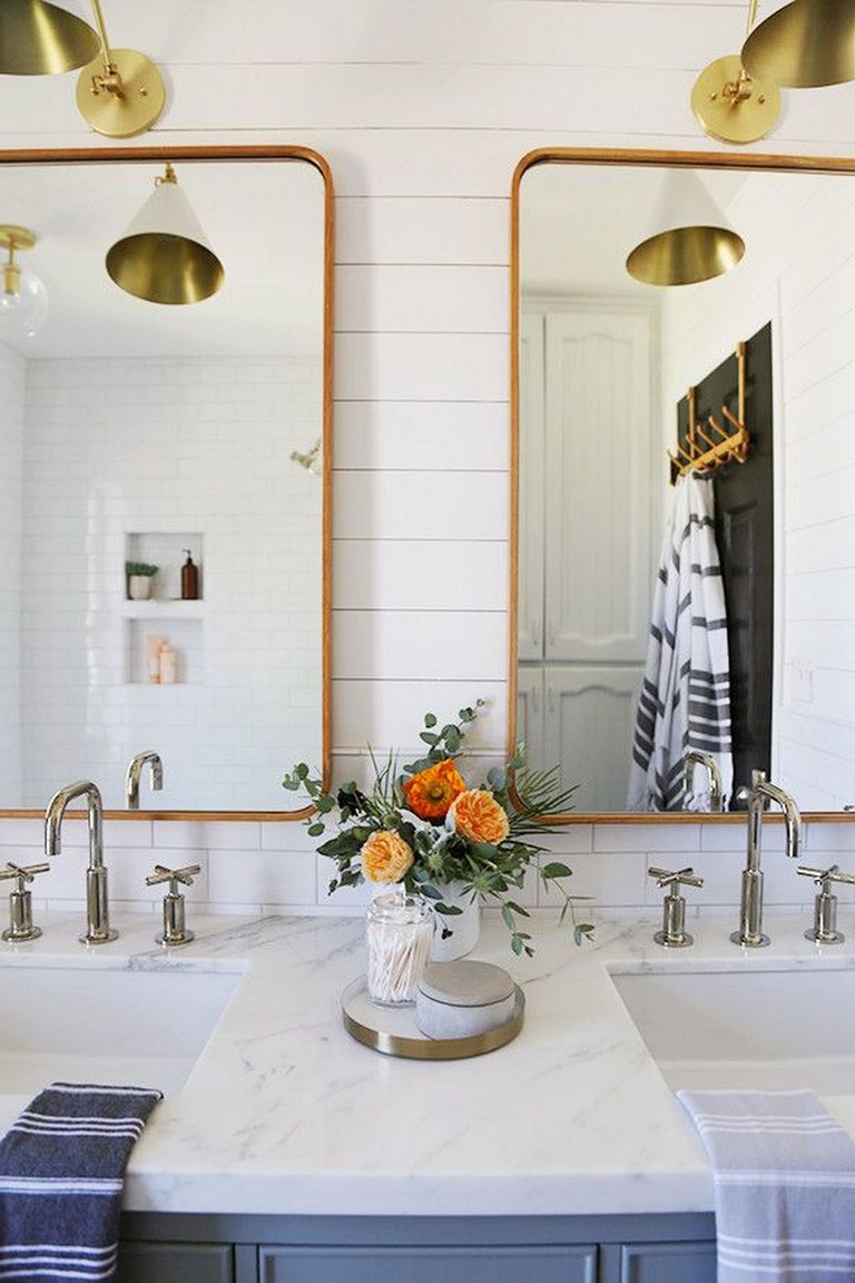 73 Marvelous Modern Farmhouse Style Bathroom Remodel Decor Ideas Page 61 Of 75 6737