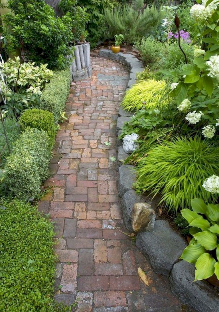 76+ Lovely Front Yard Pathway Landscaping Ideas - Page 40 of 78