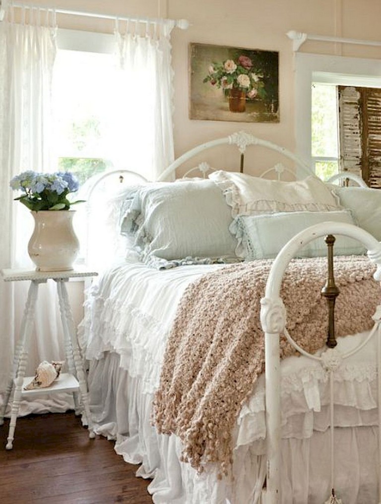 85+ Sweet Shabby Chic Bedroom Decor Furniture Inspirations - Page 15 of 86