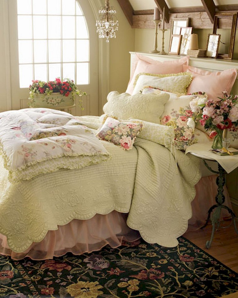 85+ Sweet Shabby Chic Bedroom Decor Furniture Inspirations