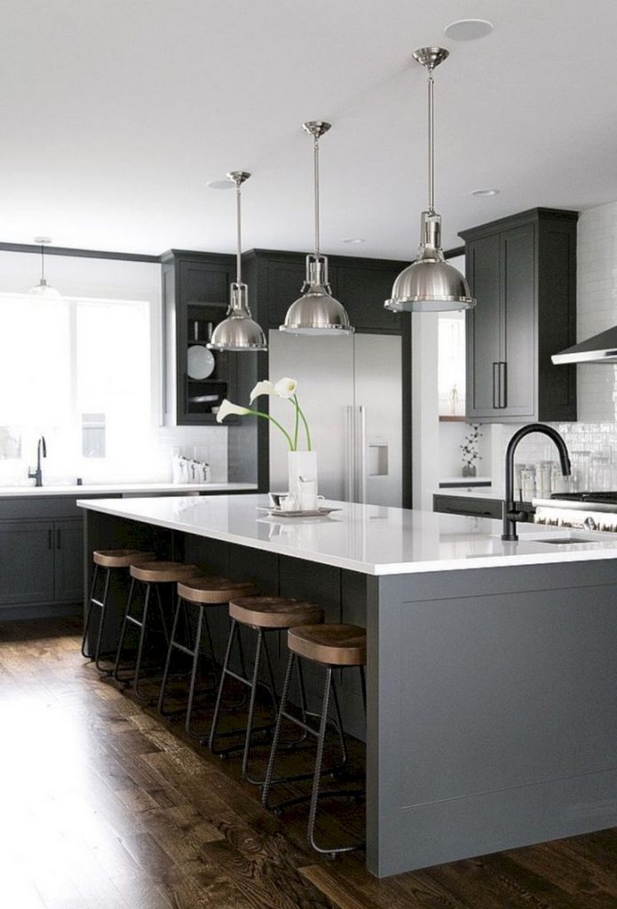 37+ Cool Grey White Kitchens Design Ideas - Page 38 of 39