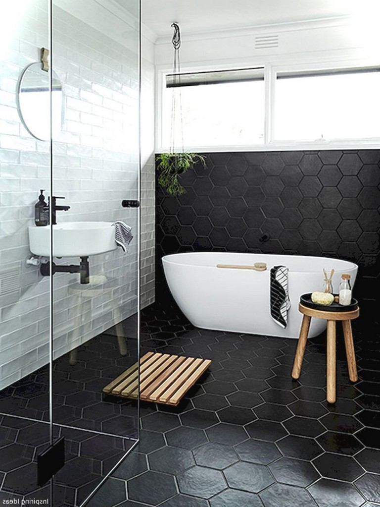 Black And White Bathroom Decor Ideas / 20 Black and White Bathroom Decor & Design Ideas / Surplus black visually moves the wall and turn the bath in a dark now let us to see our gallery for black and white bathrooms pictures.