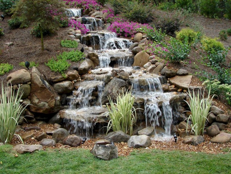 44+ Beauty Small Backyard Waterfall Design Ideas - Page 45 of 46